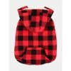 Fresh Pawz Flannel Detachable Hood Jacket | Dog Clothing Apparel Multi -Fresh Pawz Shop unnamed file 1