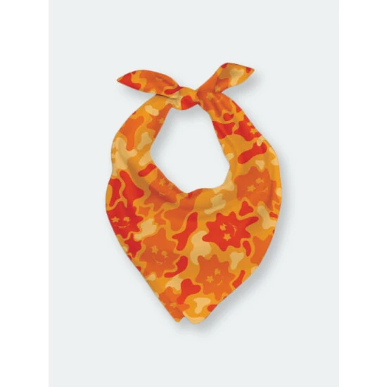 Glo Gang X Fresh Pawz | Cooling Bandanna Apparel Orange 3 Glo Gang X Fresh Pawz | Cooling Bandanna Apparel Orange