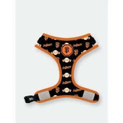 San Francisco Giants X Fresh Pawz | Adjustable Mesh Harness Accessories Black