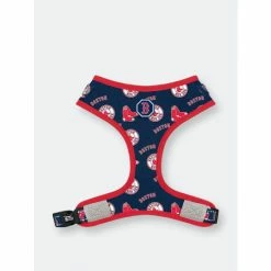 Boston Red Sox X Fresh Pawz | Adjustable Mesh Harness Accessories Navy