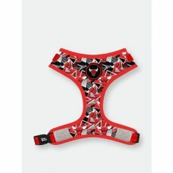Chicago Bulls X Fresh Pawz | Adjustable Mesh Harness Accessories Red