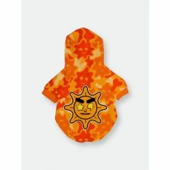 Glo Gang X Fresh Pawz Hoodie | Dog Clothing Apparel Orange