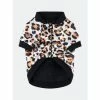 Fresh Pawz Leopard Print Satin Jacket | Dog Clothing Apparel Multi