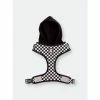 Fresh Pawz Checkerboard | Hoodie Harness Accessories White