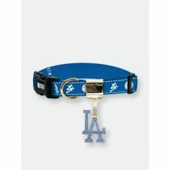 Los Angeles Dodgers X Fresh Pawz - Dog Tag Accessories Gold