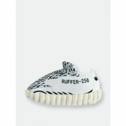 Fresh Pawz Zebra 258 Sneaker Plush | Dog Toy Toys White