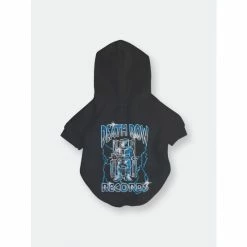 Death Row X Fresh Pawz - Electricity Hoodie | Dog ClothinX Apparel Red