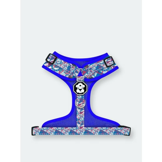 Philadelphia 76ers X Fresh Pawz - Hardwood | Adjustable Mesh Harness Accessories Blue 4 Philadelphia 76ers X Fresh Pawz - Hardwood | Adjustable Mesh Harness Accessories Blue - Image 2