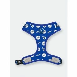 Los Angeles Dodgers X Fresh Pawz | Adjustable Mesh Harness Accessories Blue