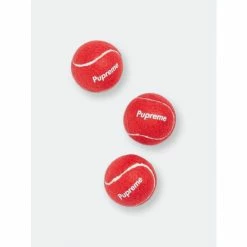 Fresh Pawz Pupreme Tennis Balls | Dog Toy Toys Red