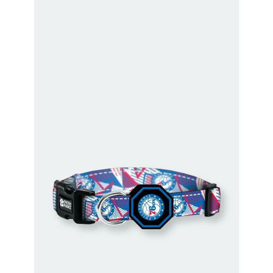 Philadelphia 76ers X Fresh Pawz - Hardwood | Collar Accessories Blue 3 Philadelphia 76ers X Fresh Pawz - Hardwood | Collar Accessories Blue