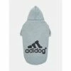 Fresh Pawz Adidog Logo Fleece Hoodie | Dog Clothing Apparel Gry -Fresh Pawz Shop unnamed file 356
