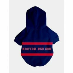 Boston Red Sox X Fresh Pawz - Signature Hoodie | Dog Clothing Apparel Navy