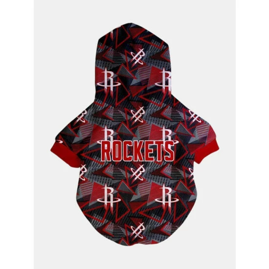 Houston Rockets X Fresh Pawz - Hardwood Hoodie | Dog Clothing Apparel Red 3 Houston Rockets X Fresh Pawz - Hardwood Hoodie | Dog Clothing Apparel Red