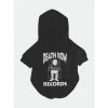 Death Row X Fresh Pawz - Classic Logo Hoodie | Dog Clothing Apparel Black