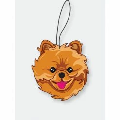 Fresh Pawz Pomeranian | Air Freshener Accessories Tan