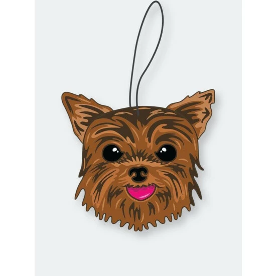 Fresh Pawz Yorkie | Air Freshener Accessories Brown 3 Fresh Pawz Yorkie | Air Freshener Accessories Brown