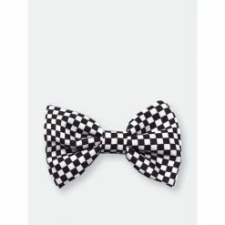 Fresh Pawz Checkerboard | Bowtie Apparel White