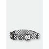 Fresh Pawz Checkerboard | Collar Accessories White