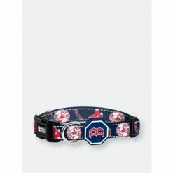 Boston Red Sox X Fresh Pawz | Collar Accessories Navy