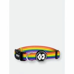 Fresh Pawz Pride Flag | Collar Accessories Multi