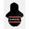 Fresh Pawz San Francisco Giants Hoodie | Dog Clothing Apparel Black