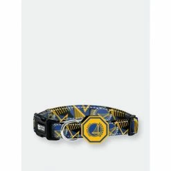Golden State Warrios X Fresh Pawz - Hardwood | Collar Accessories Blue