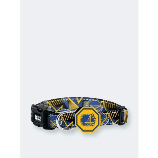 Golden State Warrios X Fresh Pawz - Hardwood | Collar Accessories Blue 3 Golden State Warrios X Fresh Pawz - Hardwood | Collar Accessories Blue