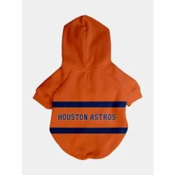 Houston Astros X Fresh Pawz - Signature Hoodie | Dog Clothin Apparel Orange