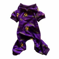 Los Angeles Lakers X Fresh Pawz - Pajamas Apparel Purple
