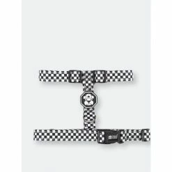 Fresh Pawz Checkerboard | H-Harness Accessories White