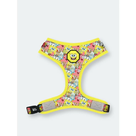 Spongebob X Fresh Pawz - SB & Friends | Adjustable Mesh Harness Accessories Yellow 3 Spongebob X Fresh Pawz - SB & Friends | Adjustable Mesh Harness Accessories Yellow