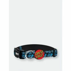 Santa Cruz X Fresh Pawz | Collar Accessories Black