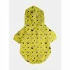 Spongebob X Fresh Pawz - SB All Over Hoodie | Dog Clothing Apparel Yellow
