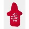 Fresh Pawz Anti Social Social Pup Hoodie | Dog Clothing Apparel Red -Fresh Pawz Shop unnamed file 669