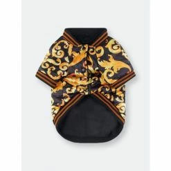 Fresh Pawz Baroquoe Satin Jacket | Dog Clothing Apparel Multi