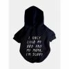 Fresh Pawz Champagne Puppy Hoodie | Dog Clothing Apparel Black -Fresh Pawz Shop unnamed file 685