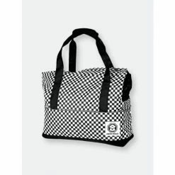 Fresh Pawz Checkerboard | Carrier Bag Accessories White