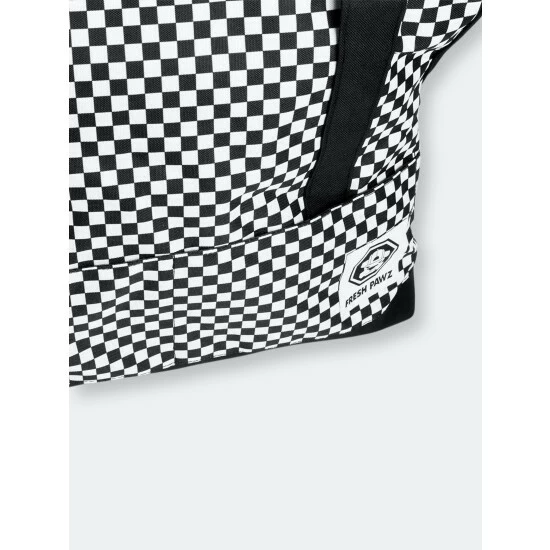 Fresh Pawz Checkerboard | Carrier Bag Accessories White 4 Fresh Pawz Checkerboard | Carrier Bag Accessories White - Image 2