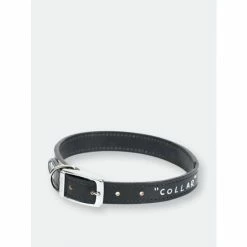 Fresh Pawz Quotation Mark | Leather Collar Accessories Black -Fresh Pawz Shop unnamed file 708
