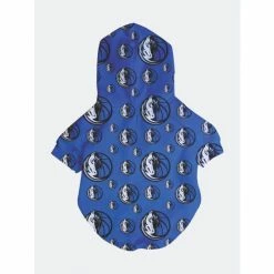 Dallas Mavericks X Fresh Pawz - Hardwood Hoodie | Dog Clothing Apparel Blue