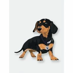 Fresh Pawz Frankee The Lil Sausage | Sticker Toys Black